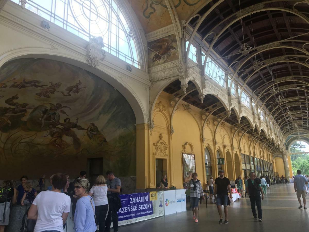 Residenz Emilia Lägenhet Mariánské Lázně Exteriör bild