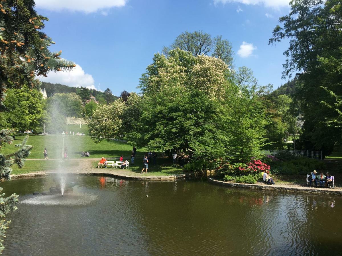 Residenz Emilia Lägenhet Mariánské Lázně Exteriör bild