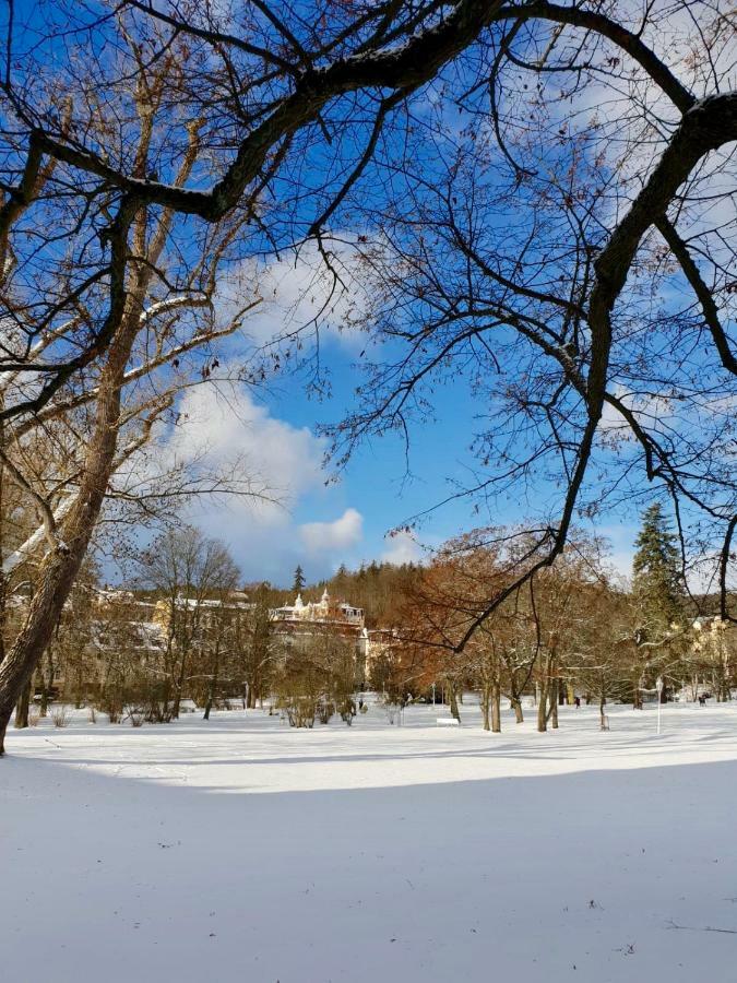 Residenz Emilia Lägenhet Mariánské Lázně Exteriör bild